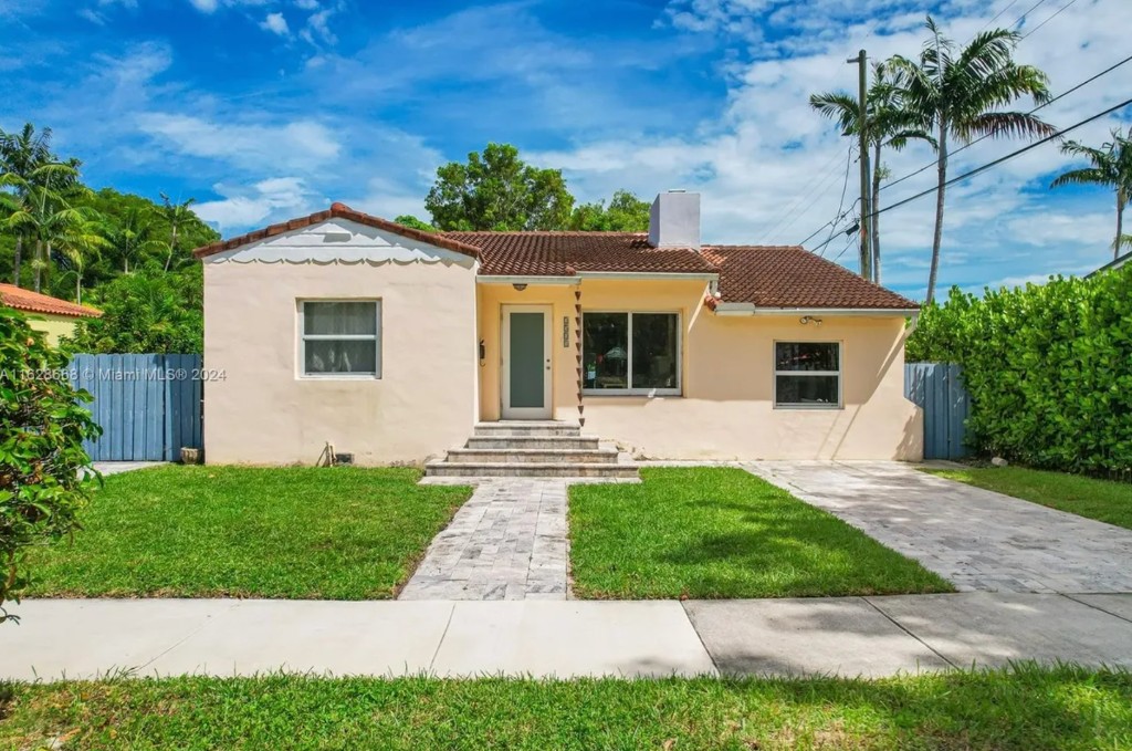 Home exterior before paint refresh